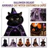 Heksekappe - Søt Halloween-utkledning for kjæledyrkatter, Cosplayfesttilbehør