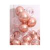 (Rose Gold)20pcs Metallic Rose Gold & Sequin Latex Balloons Set for Party Decor, Mother's Day, Graduation