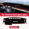 Pro TOYOTA RAV4 2013-2018 2017 Kryt palubní desky auta Protiskluzová Sluneční clona Polštářek Ochranná podložka DashMat Vnitřní příslušenství