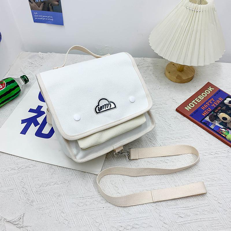 

Stylish Oxford Fabric Backpack For Kids Featuring Cute Color Block Design And Breathable Comfort