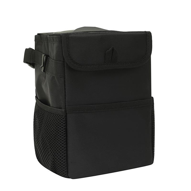 Portable Foldable Car Trash Can Waterproof Hanging Car Garbage Bin Multifunctional Car Interior Storage Container