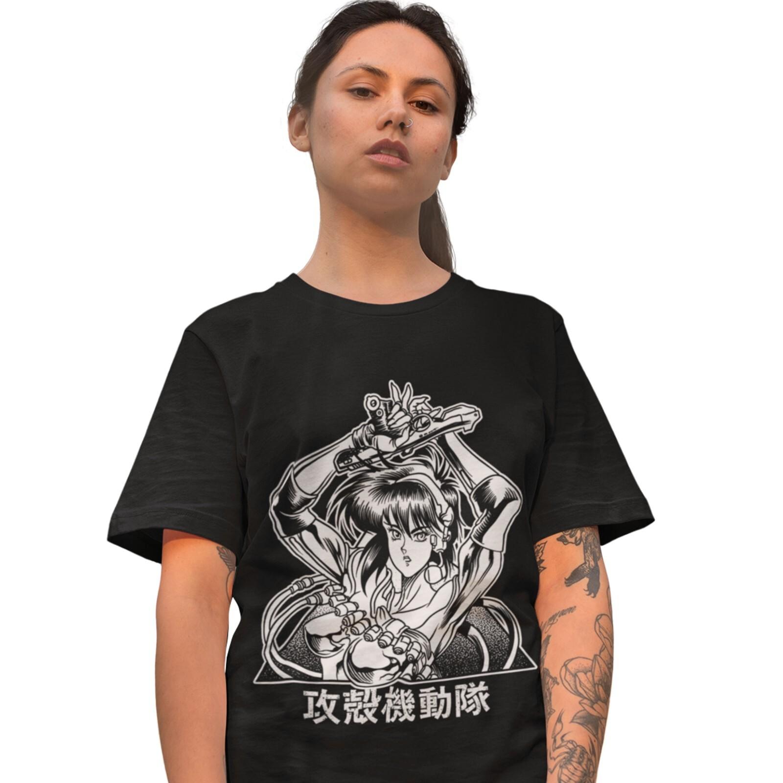 

ghost in the shell New Unisex T-Shirt Mens Womens Tees Top,Anime Sc Fi Cult Retro,handsome T-Shirt Mens Womens Tees Top S