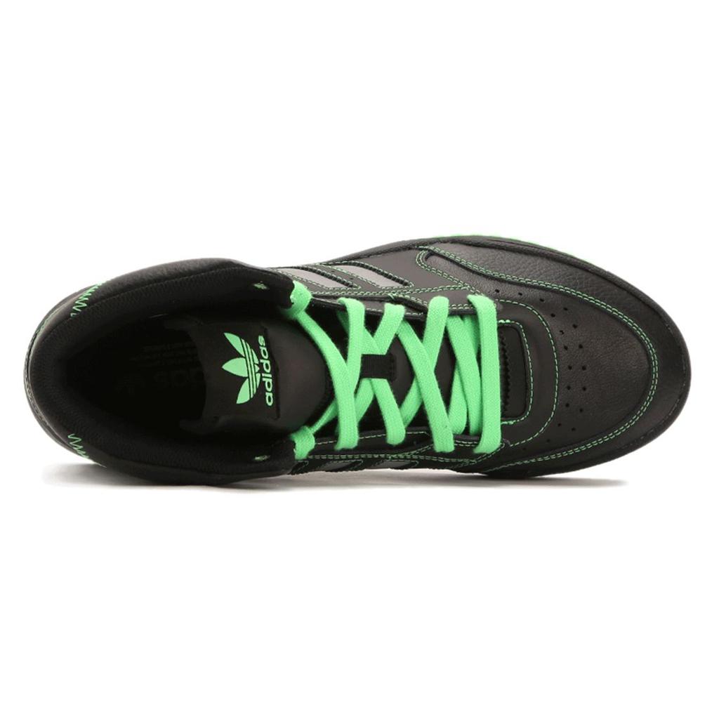 Adidas Originais Drop Step Casual Antiderrapante Durável Cano Alto Sapatos de Skate Masculino Tênis Preto Verde FV4876