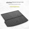 Huawei Shangjie H5 Trunk Mat: 3W All-TPE, Compatible with HarmonyOS, Car Accessory for Smart Travel.