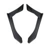 For Ford Mustang MK6.5 2018-2023 Front Bumper Side Spoiler Cover Carbon Fiber Look/Gloss Black Lower Splitter Canard Protector