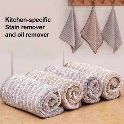 5/10/20 Pezzi Panni Pulizia Assorbenti Acqua Set Strofinacci Cucina con Design ad Anello per Appendere Vestiti Pulizia Cucina