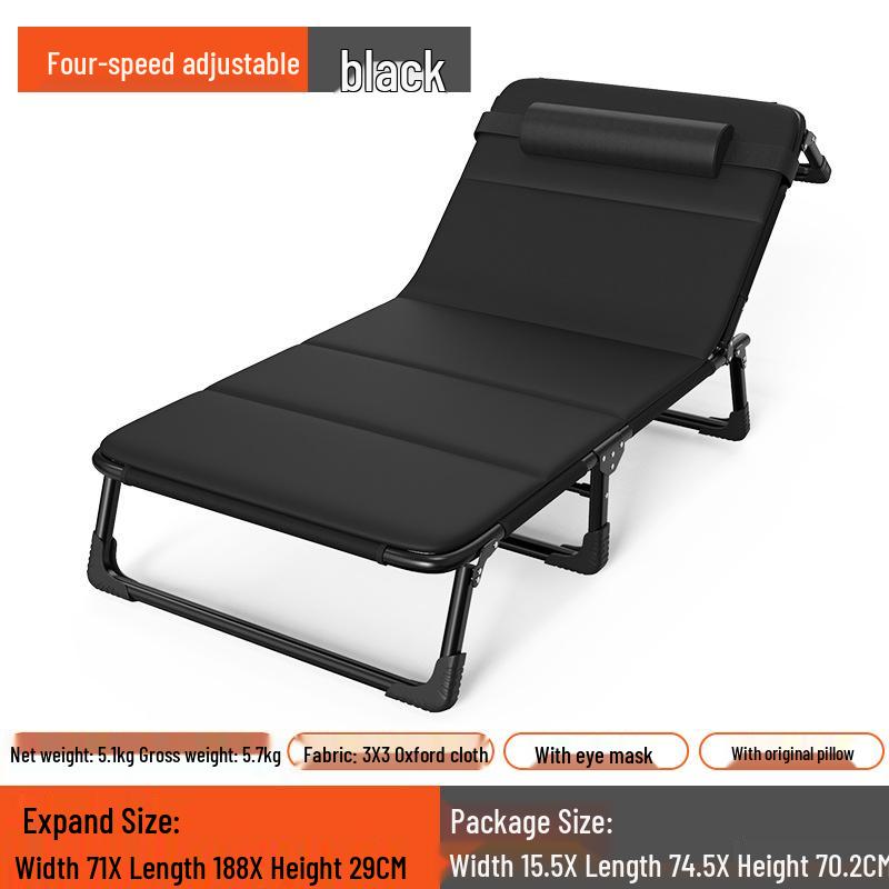 Portable Recliner Camping & Office Nap Bed