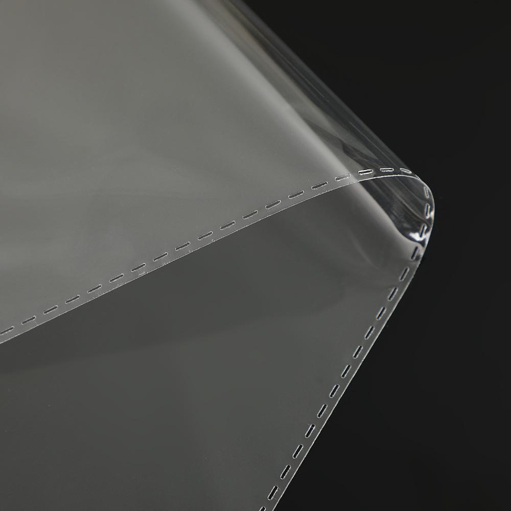 Transparente selbstklebende Bekleidungs-Verpackungstasche mit Kopfkarte