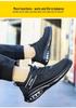 Men's Safety Shoes: Anti-smash, Anti-puncture, Oil-resistant, Wear-resistant - Ideal for Construction & Fashionable Workwear.