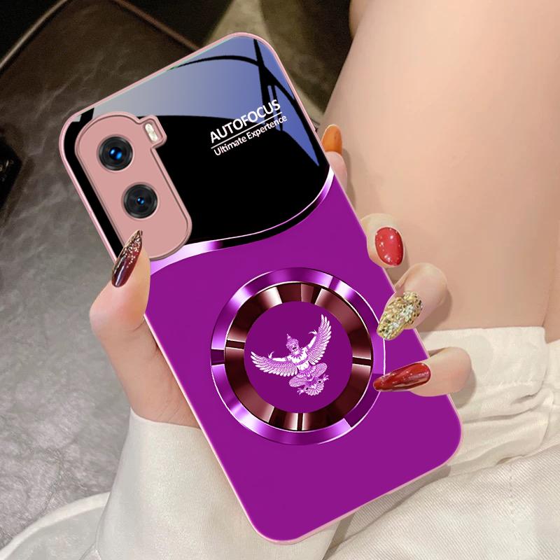 The Circle Flyer For Honor 200 90 8X 9X Pro Lite P50 P40 Nova 10 11i P60 Magic4 6 Mate 20 50 Tempered Glass Phone Case