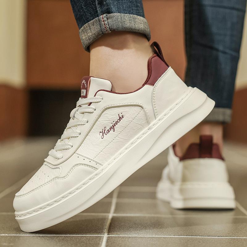 Fashion Advanced Sense Versatile Low-top Sports Shoes Lightweight Shock-absorbing Small White Shoes College Style Middle School Students Casual Skateb