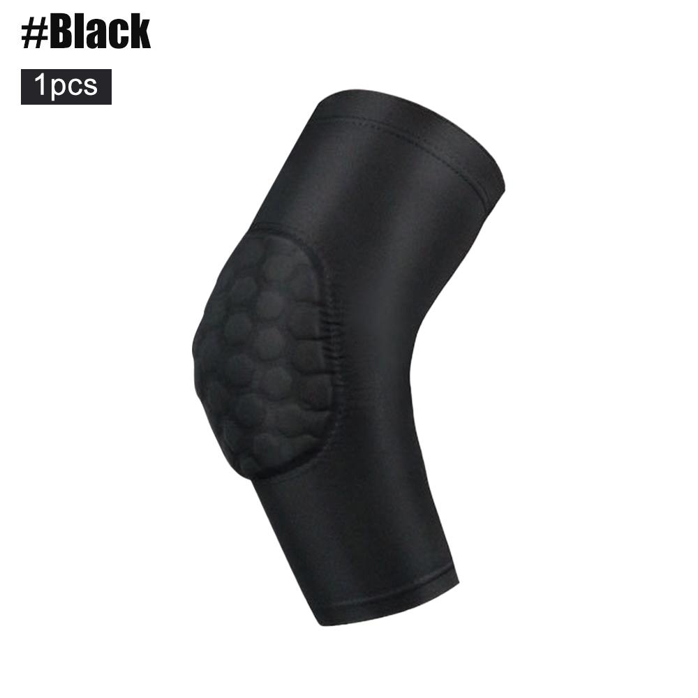 1Pcs Elbow Compression Sleeve Sports Arm Forearm Brace Support Honeycomb Pad Crashproof Basketball Cycling Arm Guard Sleeve