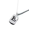 Hip Hop Stainless Steel Men Women Pendant Necklace Hollow 26 Letter Without Plating Design  Style  Chain for Daily Wear and Gift
