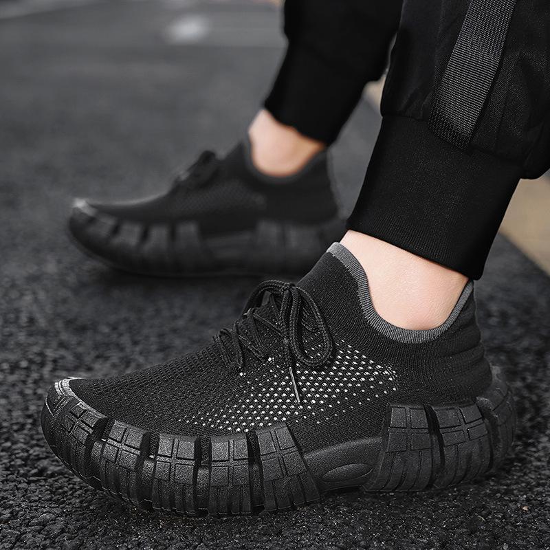 High-quality Men's Casual Sports Shoes 2025 Autumn Comfortable Non Slip Lace Up Outdoor Sneakers Fashionable Vulcanized Shoes