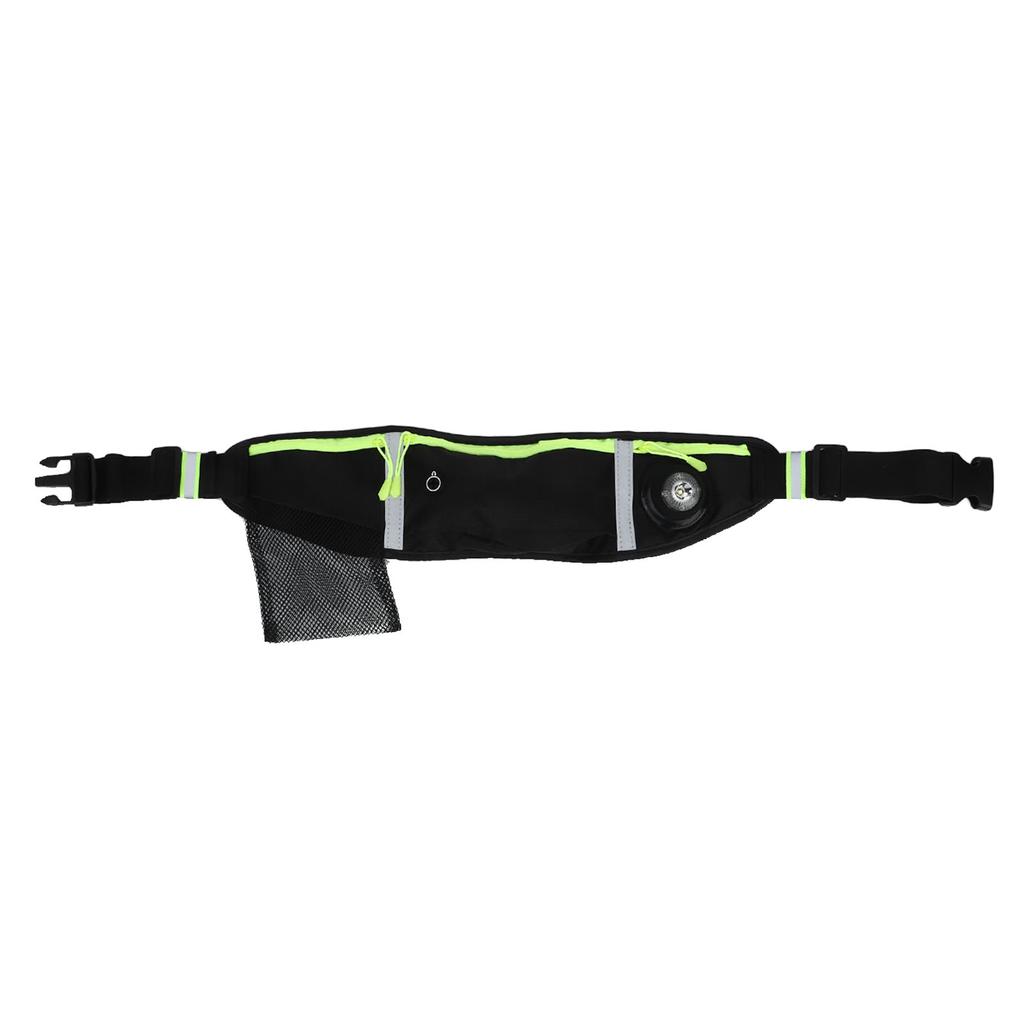 LED Running Belt Pouch IPX5 Waterproof 4 Level Lighting LED Light Waist Bag for Outdoor Riding