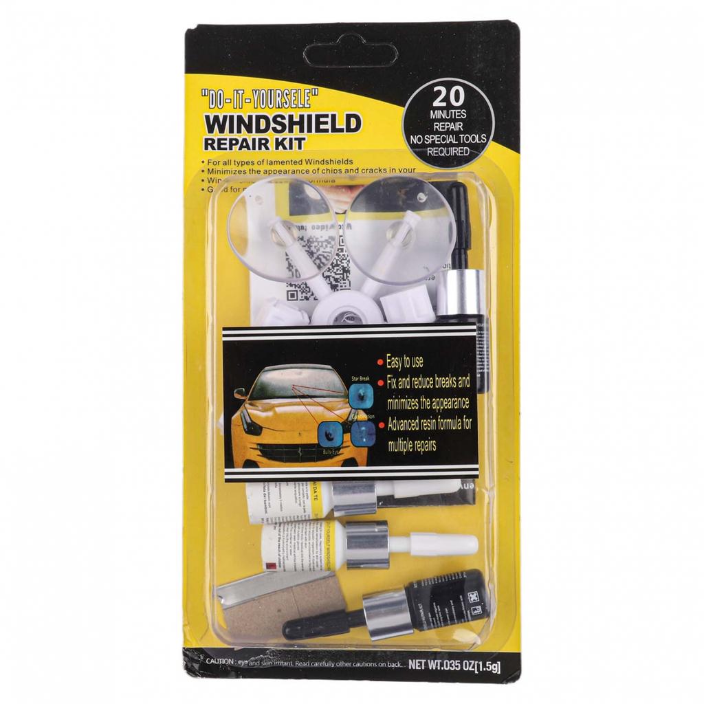 Car Glass Repair Windshield Crack Repair Kit Glass Repair Tool Easy To Use