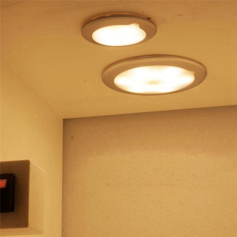 A20F-Boat Dimmable LED Ceiling Light With Touch Dimmer Switch Interior Down Lamp 9-30V Caravan Marine Interior Light