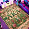 Alpha Kappa Alpha Print Rug, Washable Floor Carpet, For Entryway Dorm Laundry Room Office Study, Home Decor Birthday Christmas Gift