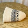 Jacquard Knitted Wool Basin Hat Women's Autumn and Winter Cold and Warm Bucket Hat