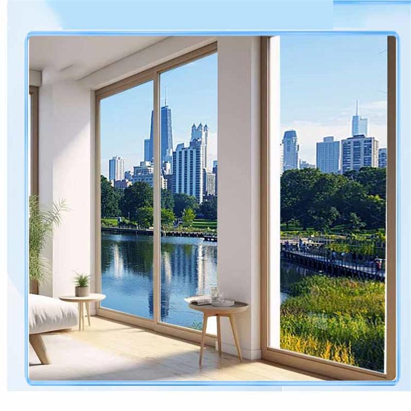 Siltumizolācijas logs Privātuma plēve pret atspīdumu vienvirziena spogulis saules plēve Mājas veikala logi UV bloķēšana