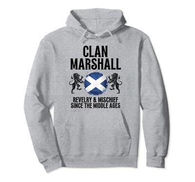 Marshall Clan Scottish Surname Scottish Coat of Arms Hoodie