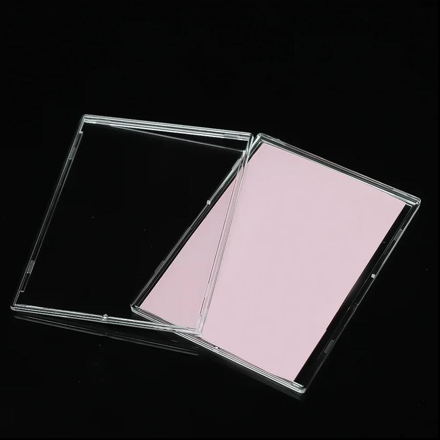 3/6/9pcs Acrylic Card Case Idol Photo & Game Card Polaroid Photo Laminated Highly Transparent Hard Brick Displaying Decor XJM