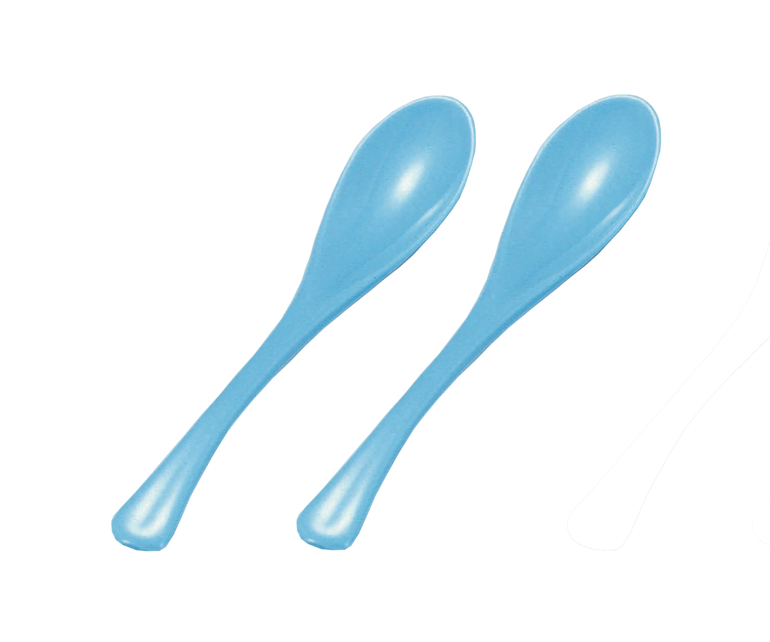 Набор каши Wakaizumi Kappo Небесно-голубой из лакированного дерева, лакированная посуда, ложки, 5 шт., 1-772-36 синий