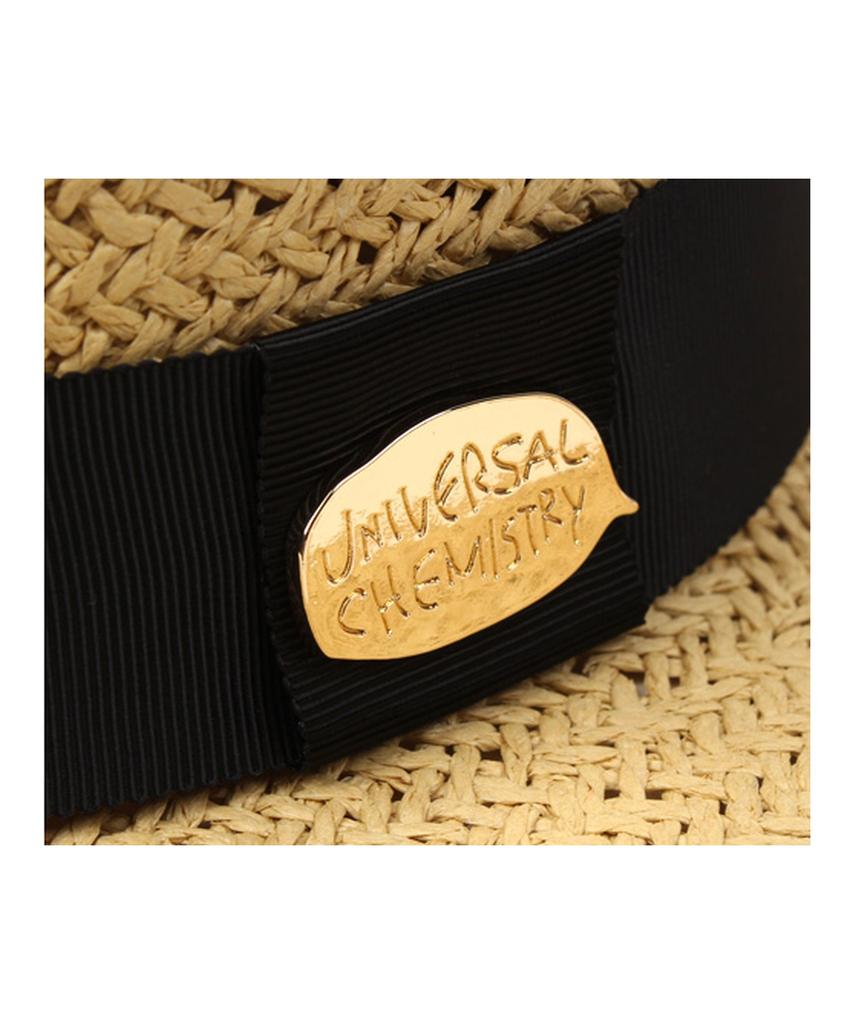 Beige Flat Panama Hat