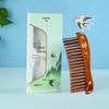 Tan Mujiang Lacquer Art Scalp Massage Comb