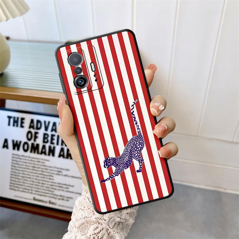 Funda Phone Cover Case for Xiaomi Mi 12T Pro 11T 12 14 15 Pro 11 13 Lite 10T 12X Creative Cartoon Animals