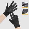 Men's Breathable Fingerless UV-Protection Gloves for Cycling, Fishing, and Driving