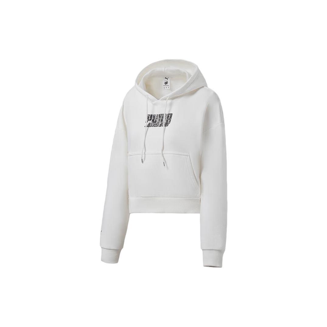 (WMNS) PUMA X SANTA CRUZ W CROPPED Hoodie Women s 532247-02 M