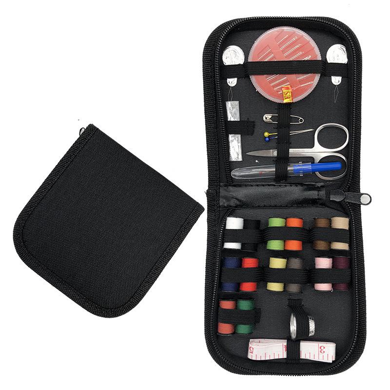 Set Kit Cucito Casa Viaggio Fai da Te Strumenti Cucito Portatili Scatola Cucito Multifunzione per Casa