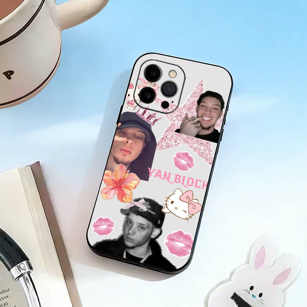 Rapper-Yan Block 111 444 Phone Case Silicone Soft For IPhone 17 16 15 14 13 12 11 X XR Plus Pro Max Plus