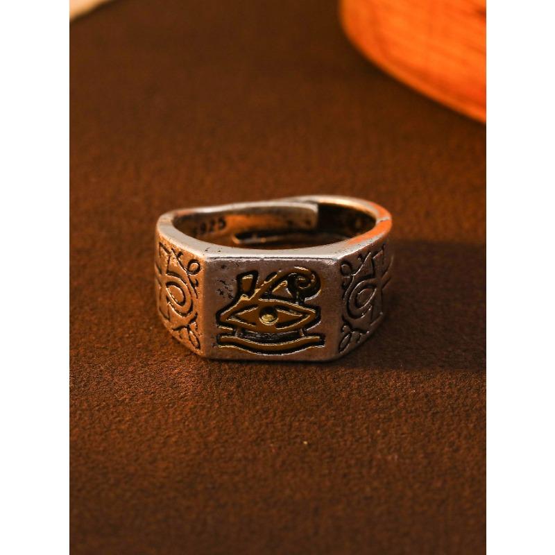The Beast Head Demon Eye Ring Is A Two-colorPowerful and Funny Ring with An Adjustable Opening