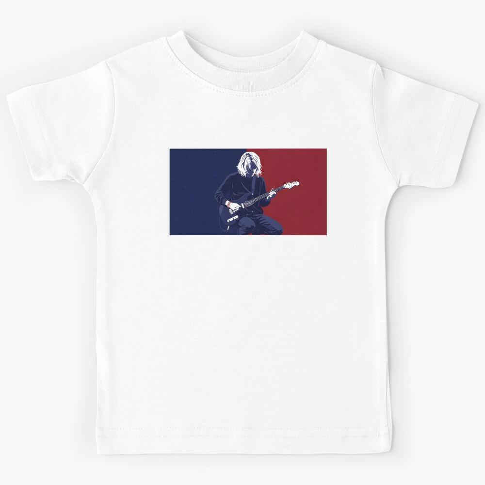 Grunge Guitar Hero – MLB Style Grunge Tribute Design Kids T-Shirt 100