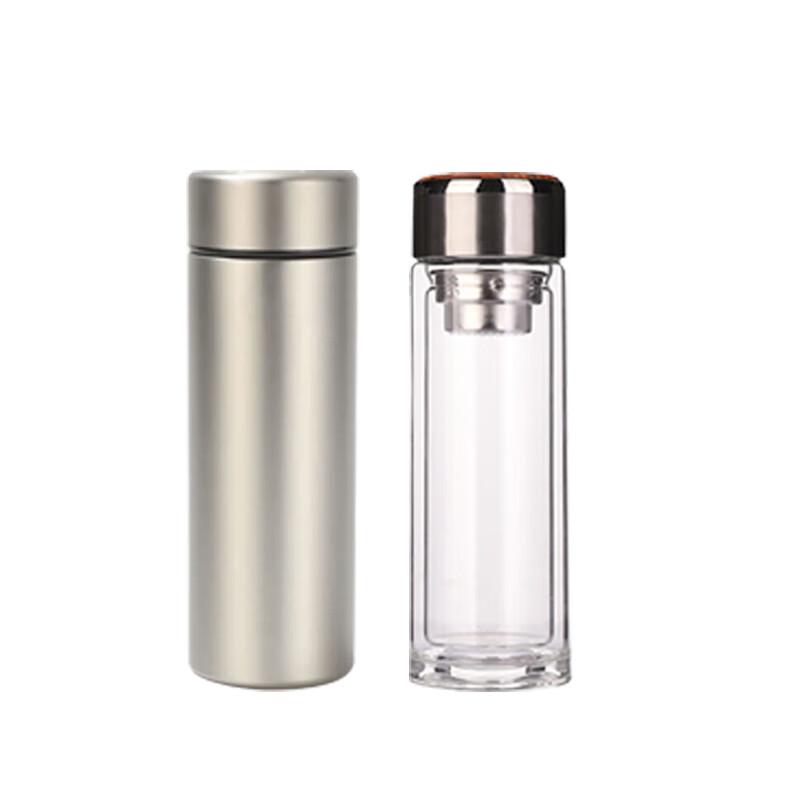 Lufenglai Double-Layer Glass Insulated Tumbler Gift Set