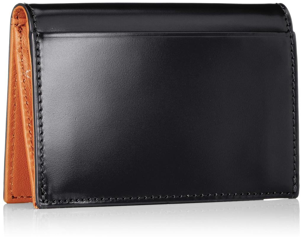 Prairie 1957 Cordovan Business Card Holder, Black