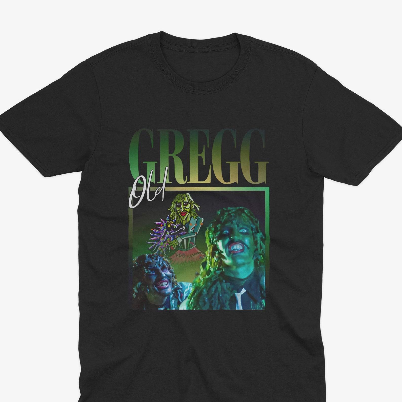 Retro Old Gregg T-Shirt, The Mighty Boosh T-Shirt, Mighty Boosh Gift, Howard Moon Vince Noir, Old Gregg, Mighty Boosh Fan, Old Gregg Tee 2XL
