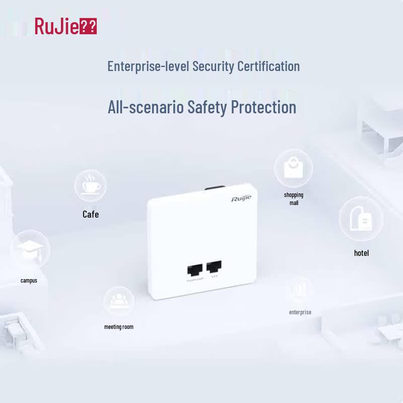 Ruijie RG-AP180-L(V3) Wi-Fi 6 Gigabit Panel AP (CN Version)
