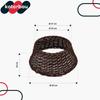 Christmas Tree Cover - KOTARBAU® - Dark Brown - Ø 45 Cm - Wicker - Interior
