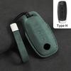 Suede Car Remote Key Case Cover Shell For Nissan Altima Maxima Rogue Armada Pathfinder Versa 3/4 Buttons Leather Car Key Bag