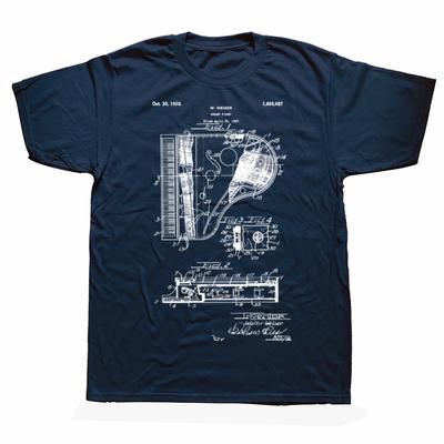 Grappige vleugelpatent grafiek 100% katoenen T-shirts Heren Damesmode Casual T-shirt Los Oversized Streetwear T-shirt