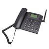 Kabelloses GSM-Tischtelefon Quadband Dual-SIM-Karte 2G Festnetz-Schnurlostelefon mit Antenne Radio Wecker für Anrufe zu Hause