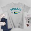 Unisex Unisex Bahamas EST1973 Independence Day Tshirt Tees T Shirts WoUnisex Boys 100 Cotton TShirt