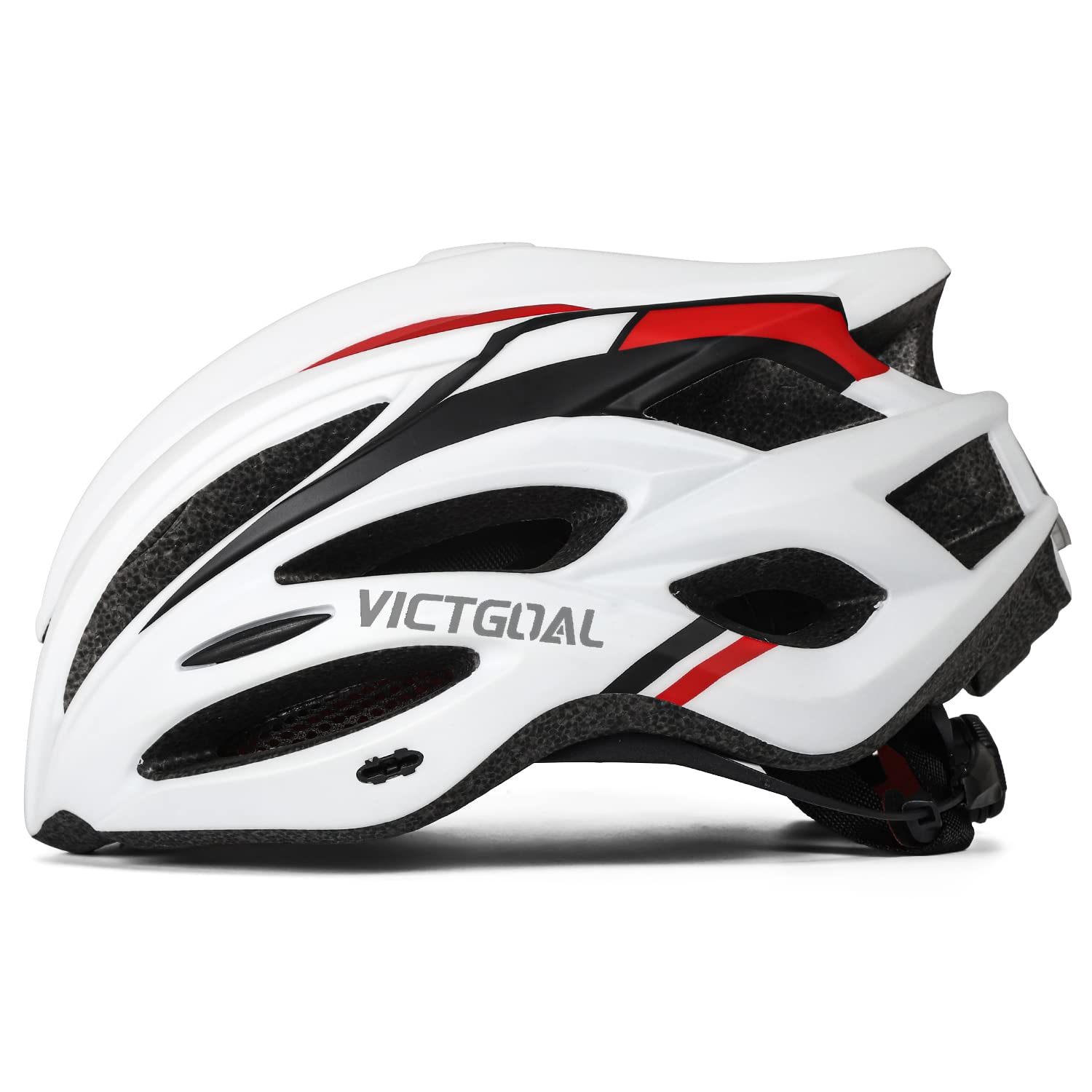 

VICTGOAL Bicycle Helmet for Road LED Adjustable Adults, Bike/Cycling, Ultra-Lightweight, High-Rigidity, Light, Unisex, Ventilated, Sizes, 57-61cm, M/L белый