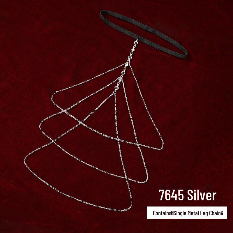 

Feimu универсальная цепочка для ног с кисточками и стразами для нижнего белья (20-Упаковка) One Size