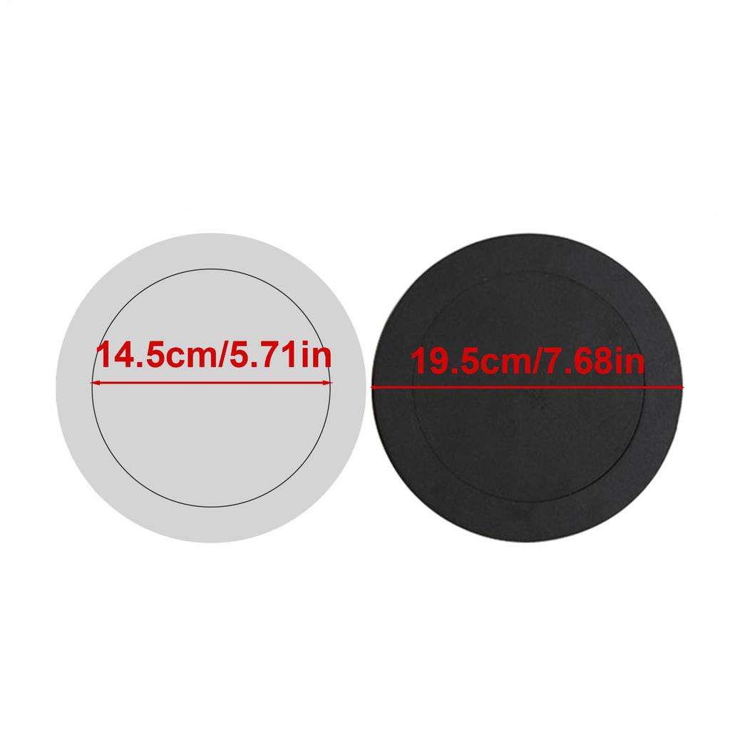 6.5 Inch Car Speaker Ring Bass Speakers Sound Self Adhesive Insulation Ring Car Stereo Audio Speaker Foam Rings Bass Blockers