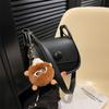Popular Small Bag Women's New Trendy Internet Celebrity Versatile Oblique Span Bag Fashionable Foreign High-end Sense Small Square Bag