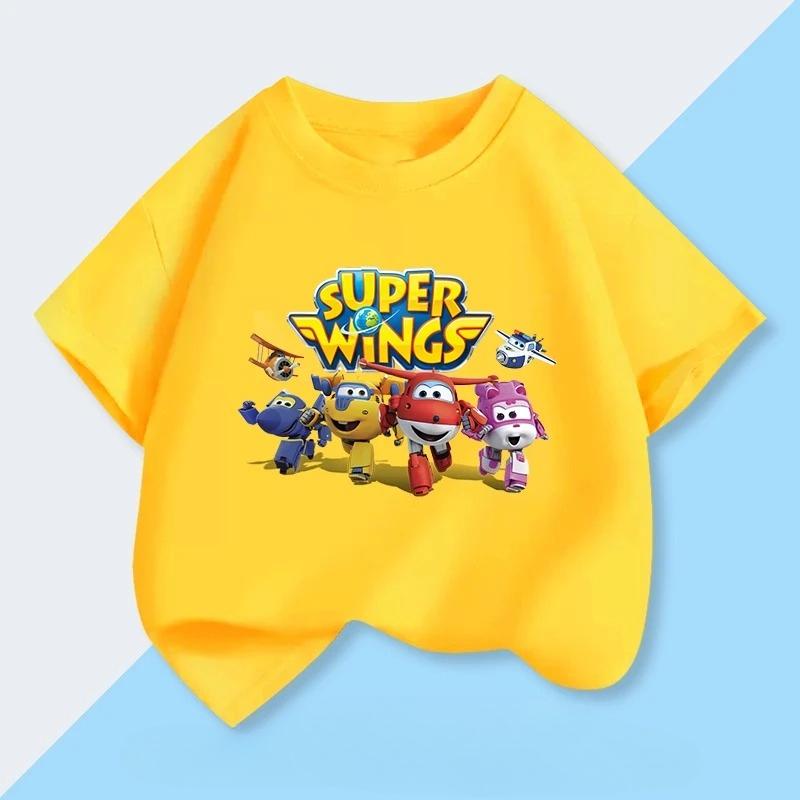 2026 Fashion Cool Super Flying Hero Printed Casual Fashion Cotton Breathable Short Sleeve Top